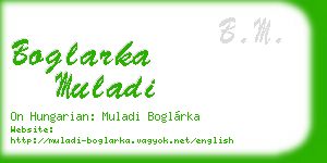 boglarka muladi business card
